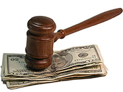Gavel and Money Attorneys Fees